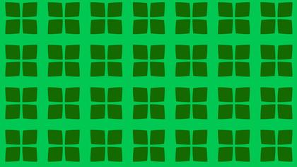 Green Seamless Geometric Square Pattern Vector Image