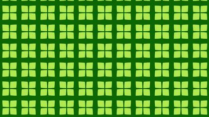 Green Seamless Geometric Square Background Pattern Vector Illustration