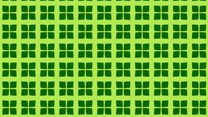 Green Square Pattern