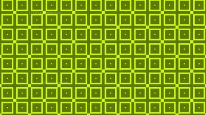 Green Seamless Square Pattern