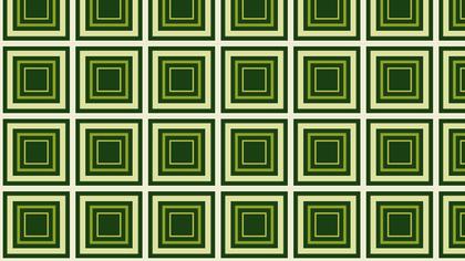 Green Square Pattern