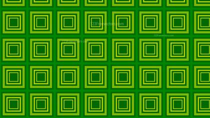 Green Square Pattern