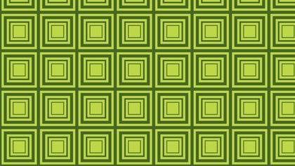 Green Square Pattern