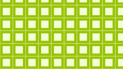 Green Seamless Geometric Square Pattern
