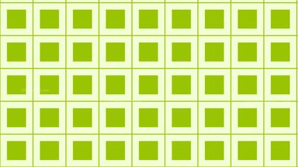 Green Seamless Geometric Square Pattern Background