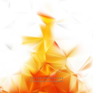 Abstract Red Yellow Polygon Background