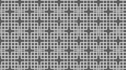 Dark Grey Geometric Square Pattern Vector Illustration