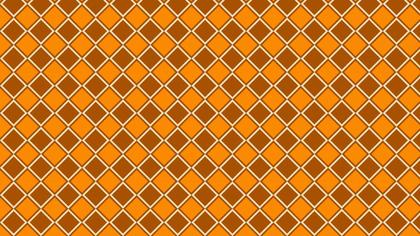 Orange and Brown Diamond Pattern