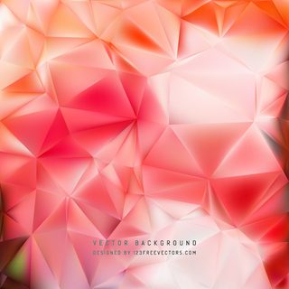 Light Red Polygon Background Template