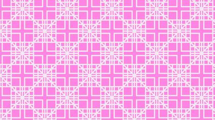 Pink Geometric Pattern