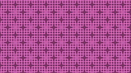 Geometric Cross Pattern