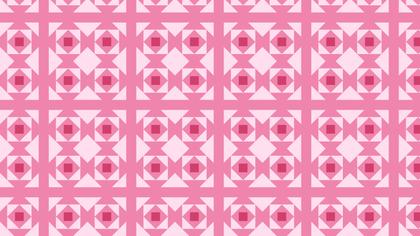 Pink Geometric Pattern