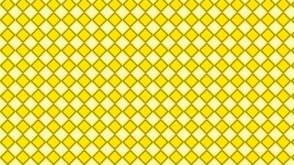 Yellow Geometric Square Background Pattern Vector Illustration