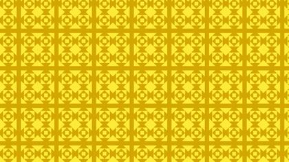 Geometric Yellow Pattern