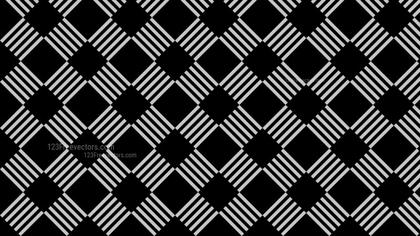 Black Seamless Stripes Pattern Background Design