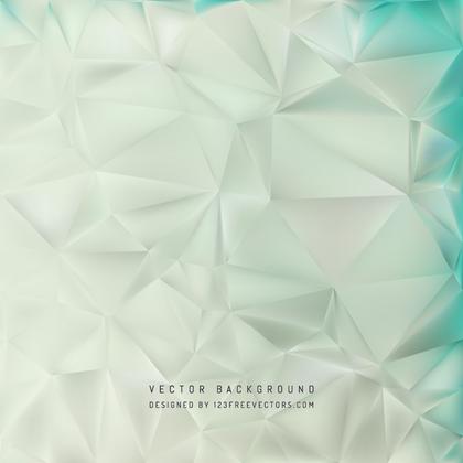 Turquoise Beige Polygon Background Template
