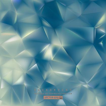 Abstract Dark Turquoise Polygon Background
