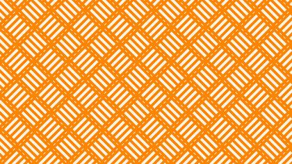 Orange Seamless Stripes Pattern