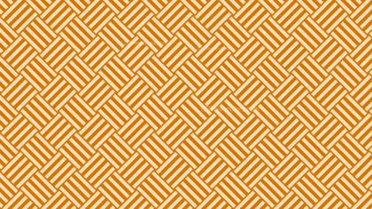 Orange Geometric Stripes Pattern