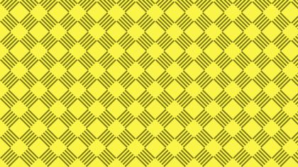 Yellow Geometric Stripes Pattern Vector Illustration