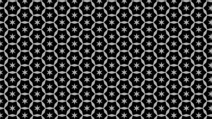Black Stars Background Pattern