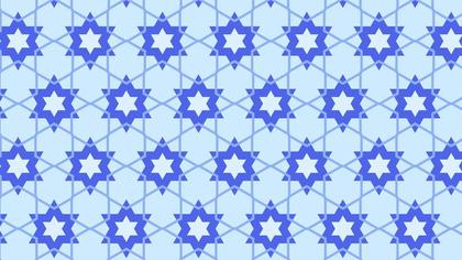 Blue Star Pattern