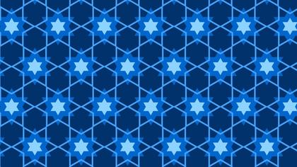 Blue Star Pattern