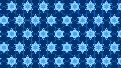 Blue Star Pattern