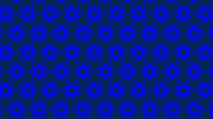 Blue Star Pattern