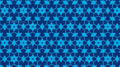 Blue Star Pattern
