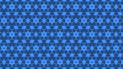 Blue Stars Pattern