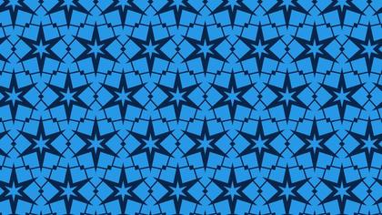 Blue Star Background Pattern Illustrator