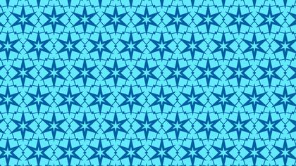Blue Stars Pattern Graphic