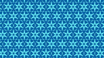 Blue Stars Pattern Background Illustration