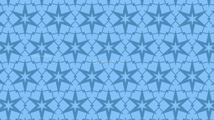 Blue Stars Background Pattern Design