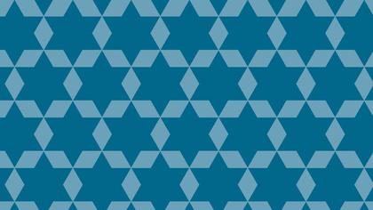 Blue Stars Pattern Background