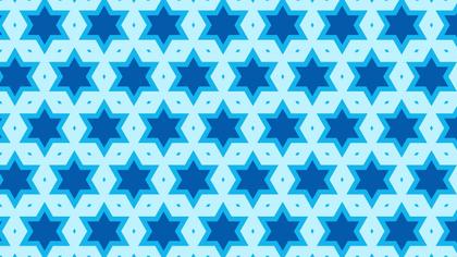 Blue Star Pattern Background Vector Art