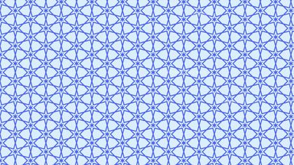 Blue Star Pattern Design