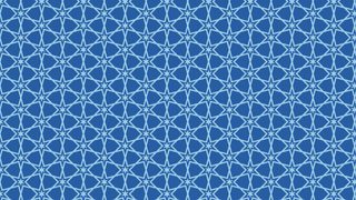 Blue Star Pattern Background Image