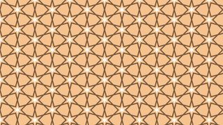 Brown Stars Pattern Design