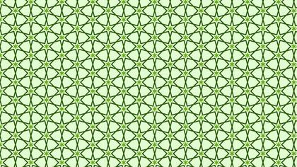 Green Star Pattern