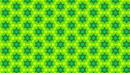 Green Stars Pattern
