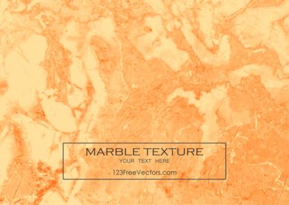 Orange Marble Texture Background