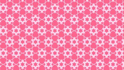 Pink Star Pattern
