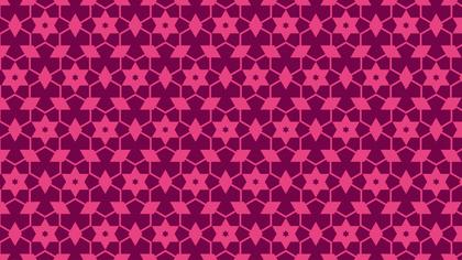 Pink Geometric Pattern