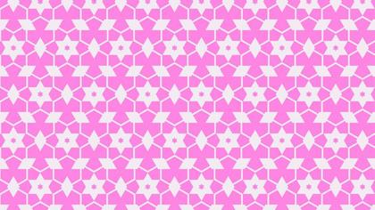Pink Geometric Pattern