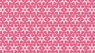 Pink Starburst Pattern