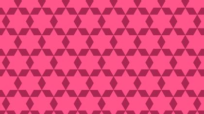 Pink Seamless Star Background Pattern Image