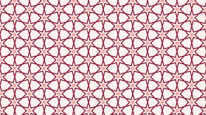 Star Geometric Pattern Seamless Background