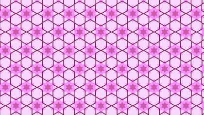 Pink Geometric Pattern